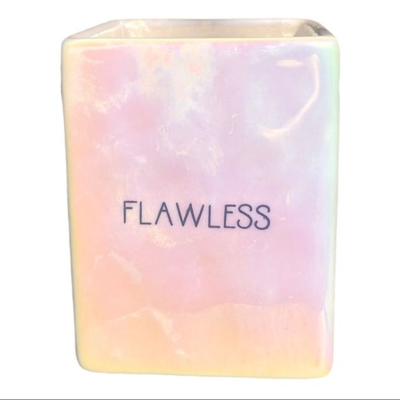 2/$25 🍋 Rainbow Aurora Ceramic Makeup or Hairbrush Holder - Picture 2 of 6